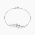 Bracelet Folia Argent Blanc - Bracelets fantaisie Femme | Marc Orian