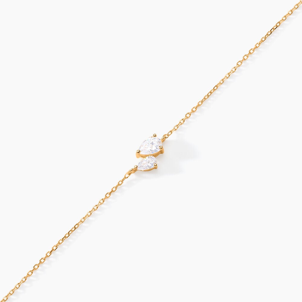 Bracelet Nelia Plaqu&eacute; Or Jaune Oxyde De Zirconium - Bracelets fantaisie Femme | Marc Orian