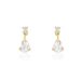 Boucles D'oreilles Pendantes Naellya Plaqué Or Oxyde De Zirconium - Pendantes Femme | Marc Orian