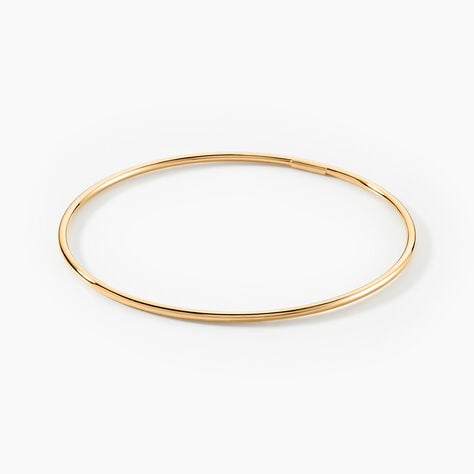 Bracelet Jonc Xylina Fil Rond Lisse Or Jaune - Bracelets joncs Famille | Marc Orian