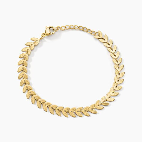 Bracelet Aurore Acier Doré - Bracelets mailles Femme | Marc Orian