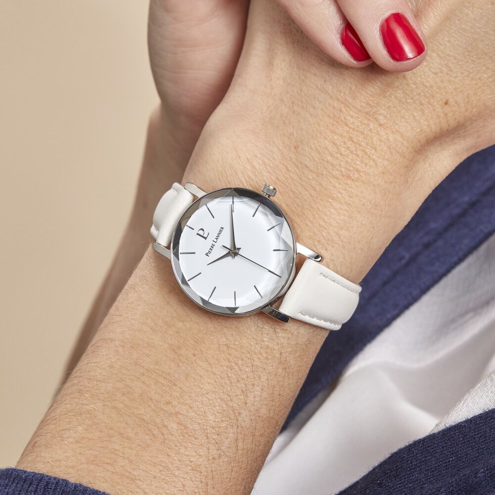 Montre Pierre Lannier Multiples Blanc - Montres étanches Femme | Marc Orian