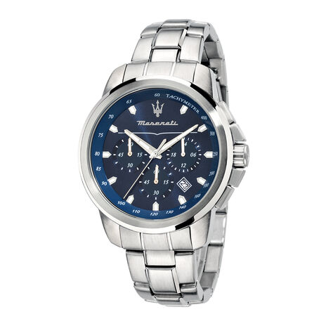 Montre Maserati Successo Chrono Noir - Montres classiques Homme | Marc Orian