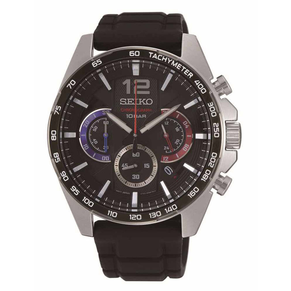 Montre Seiko Sport Noir - Montres étanches Homme | Marc Orian
