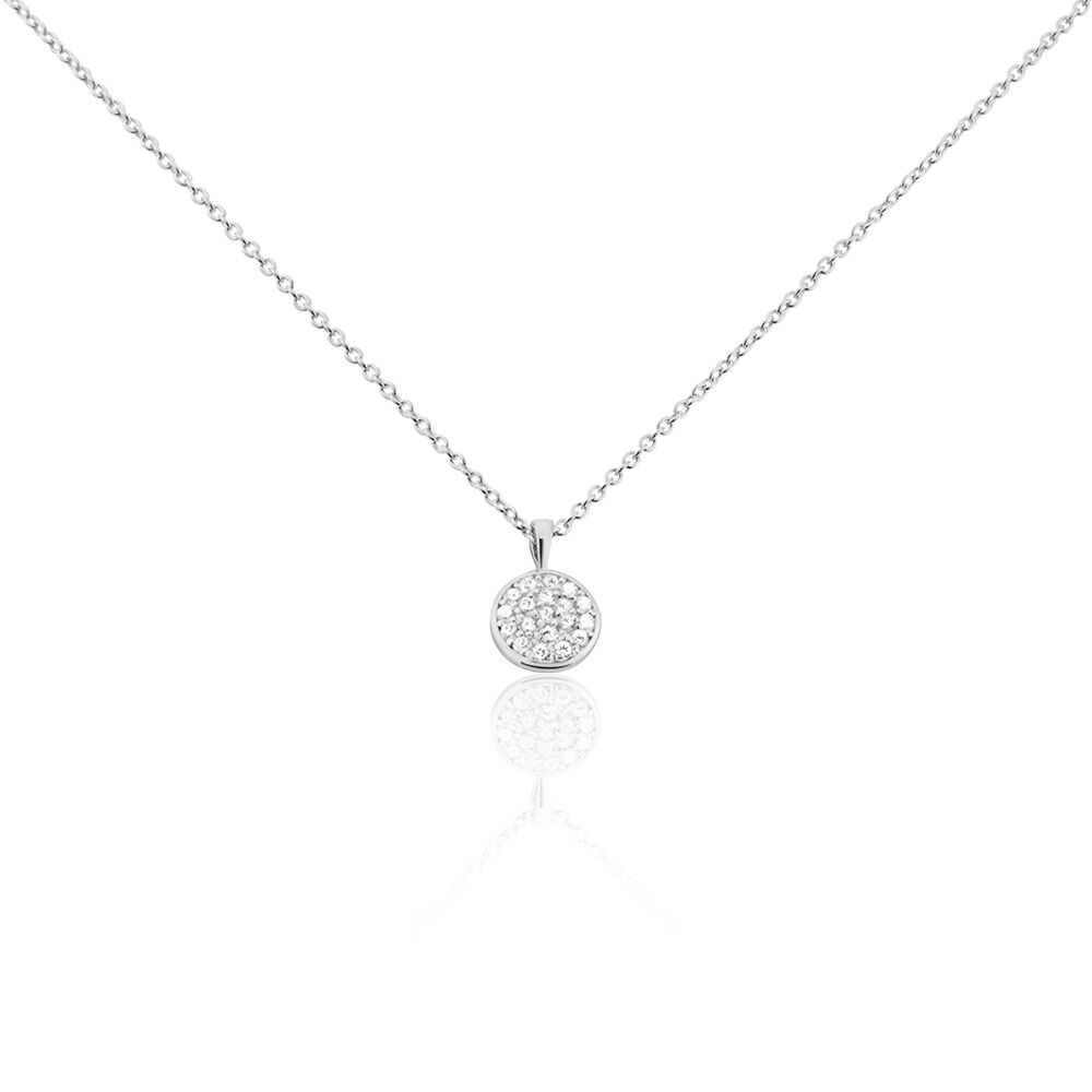 Collier Argent Victorin Oxydes De Zirconium - Colliers avec pierres Femme | Marc Orian