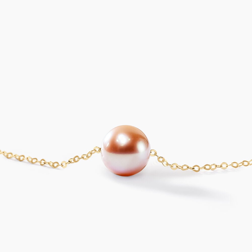 Collier Sissy Or Jaune Perle De Culture - Colliers avec pierres Femme | Marc Orian