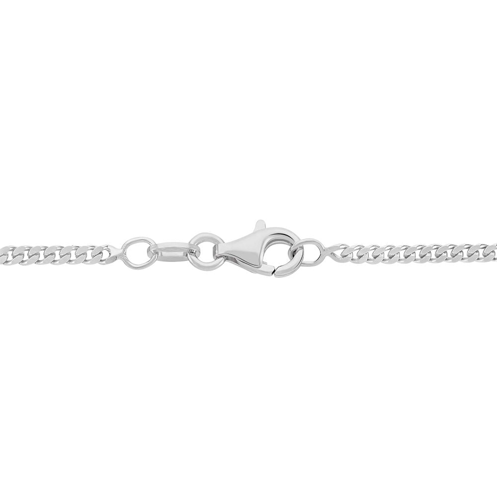 Chaîne Clementine Argent Blanc - Chaines Homme | Marc Orian