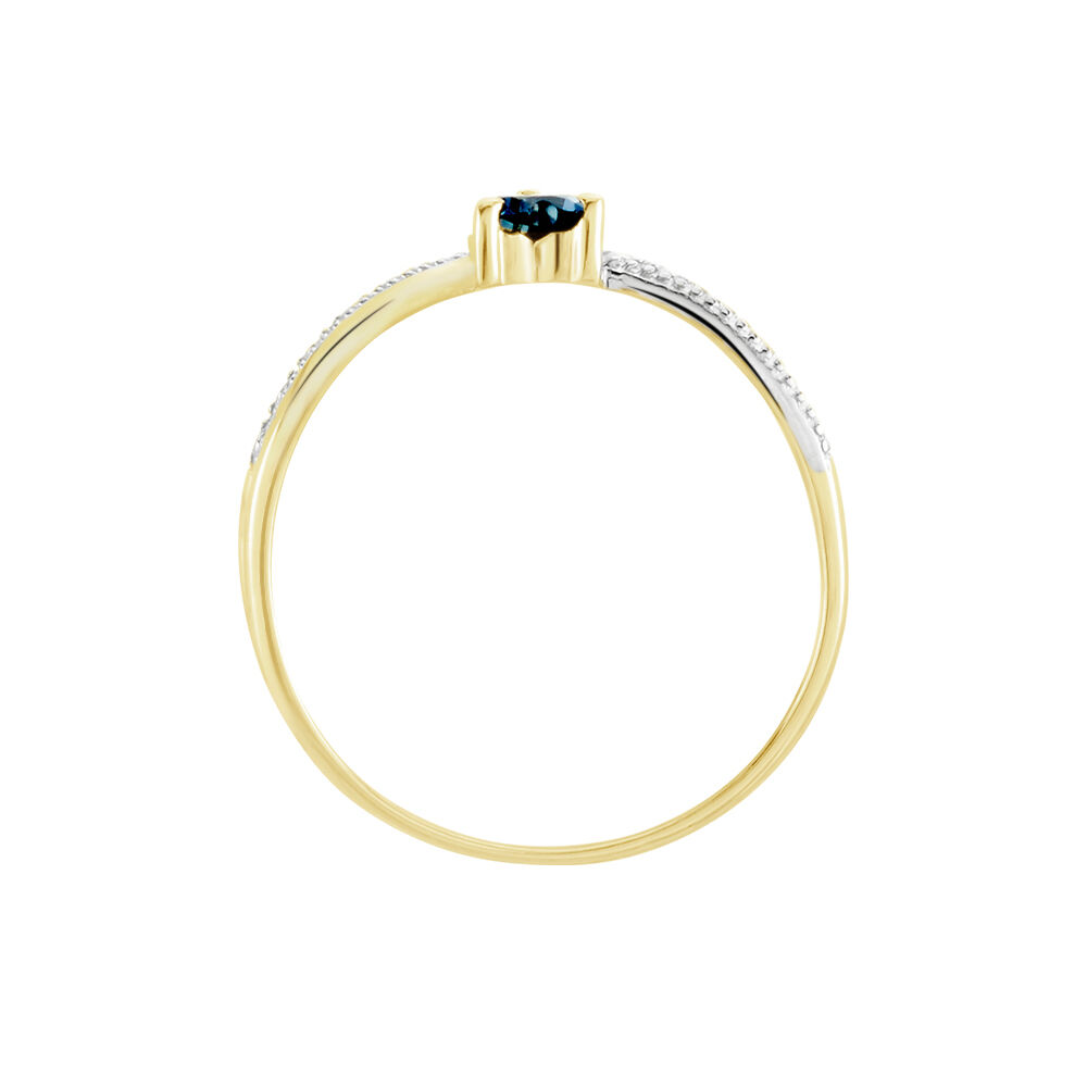 Bague Or Jaune Rory Topaze - Bagues pierres fines Femme | Marc Orian