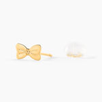 Boucles D'oreilles Puces Evonne Noeud Or Jaune - Puces Enfant | Marc Orian