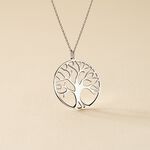 Collier Sautoir Philana Argent Blanc - Sautoirs Femme | Marc Orian