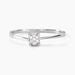 Bague Sandrine Or Blanc Diamant - Parures de mariage Femme | Marc Orian