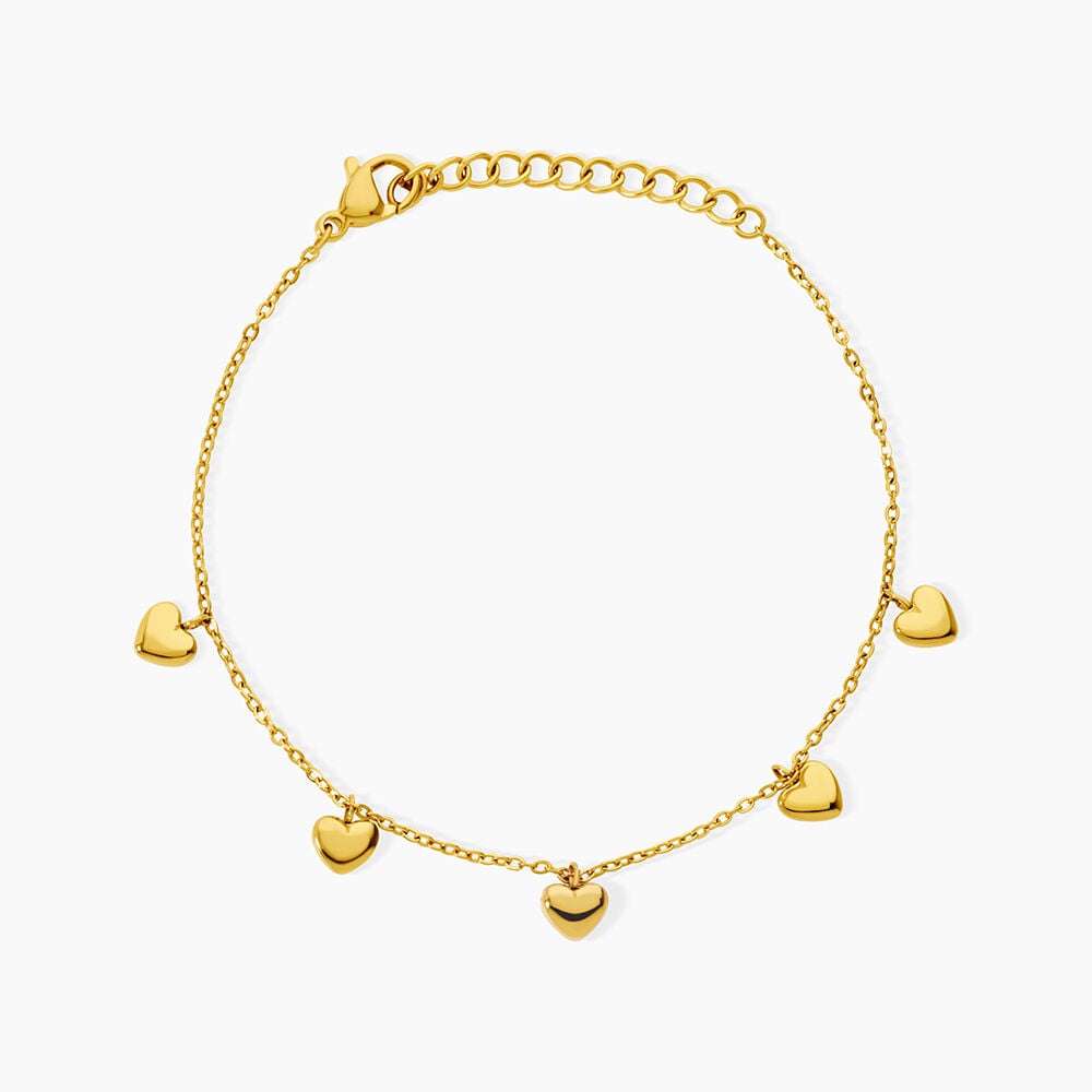 Bracelet Naiara Acier Jaune - Bracelets cha&icirc;nes Femme | Marc Orian