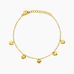 Bracelet Naiara Acier Jaune - Bracelets cha&icirc;nes Femme | Marc Orian