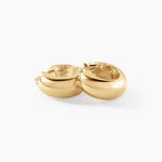 Cr&eacute;oles Telly Argent Dor&eacute; A L'Or 750/1000 - Cr&eacute;oles Femme | Marc Orian