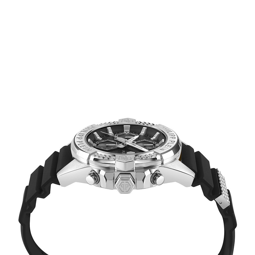 Montre Philipp Plein The $Kull Chrono Noir - Montres étanches Homme | Marc Orian