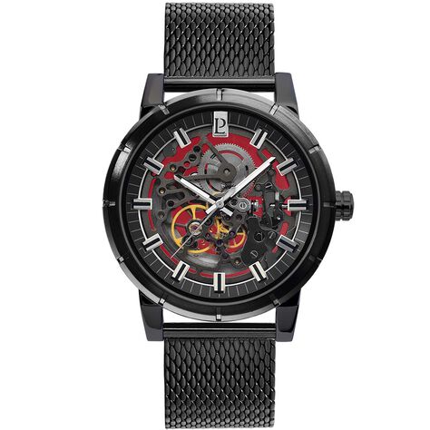 Montre Pierre Lannier Collection Automatic Noir - Montres automatiques Homme | Marc Orian