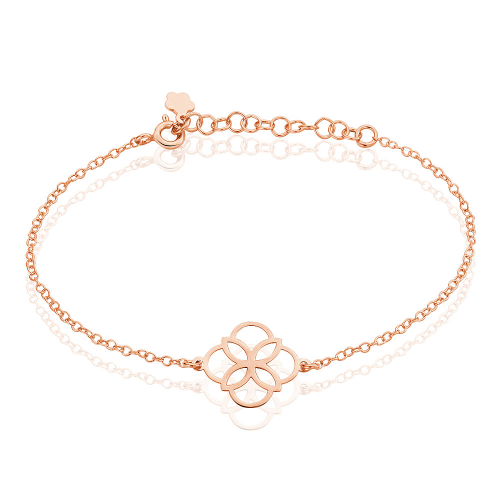 Bracelet Letizia Argent Rose - Bracelets chaînes Femme | Marc Orian