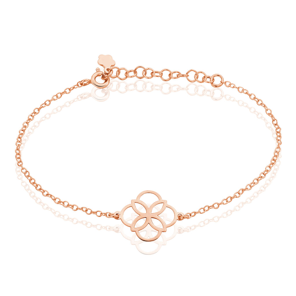 Bracelet Letizia Argent Rose - Bracelets chaînes Femme | Marc Orian