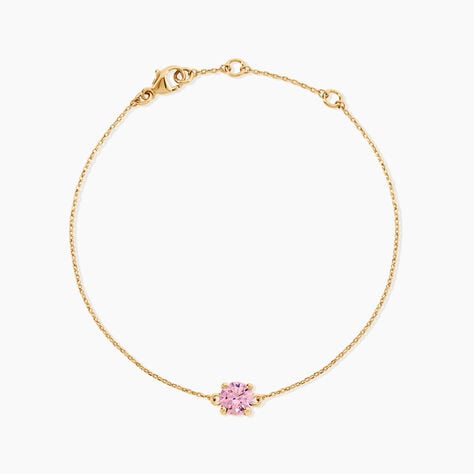 Bracelet Plaqu&eacute; Or Jaune Nilay Oxyde De Zirconium - Bracelets fantaisie Femme | Marc Orian