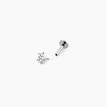 Piercing Ayako Argent Blanc Oxyde De Zirconium - Bijoux fantaisie Femme | Marc Orian