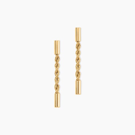Boucles D'Oreilles Pendantes Cordelia Or Jaune - Pendantes Femme | Marc Orian