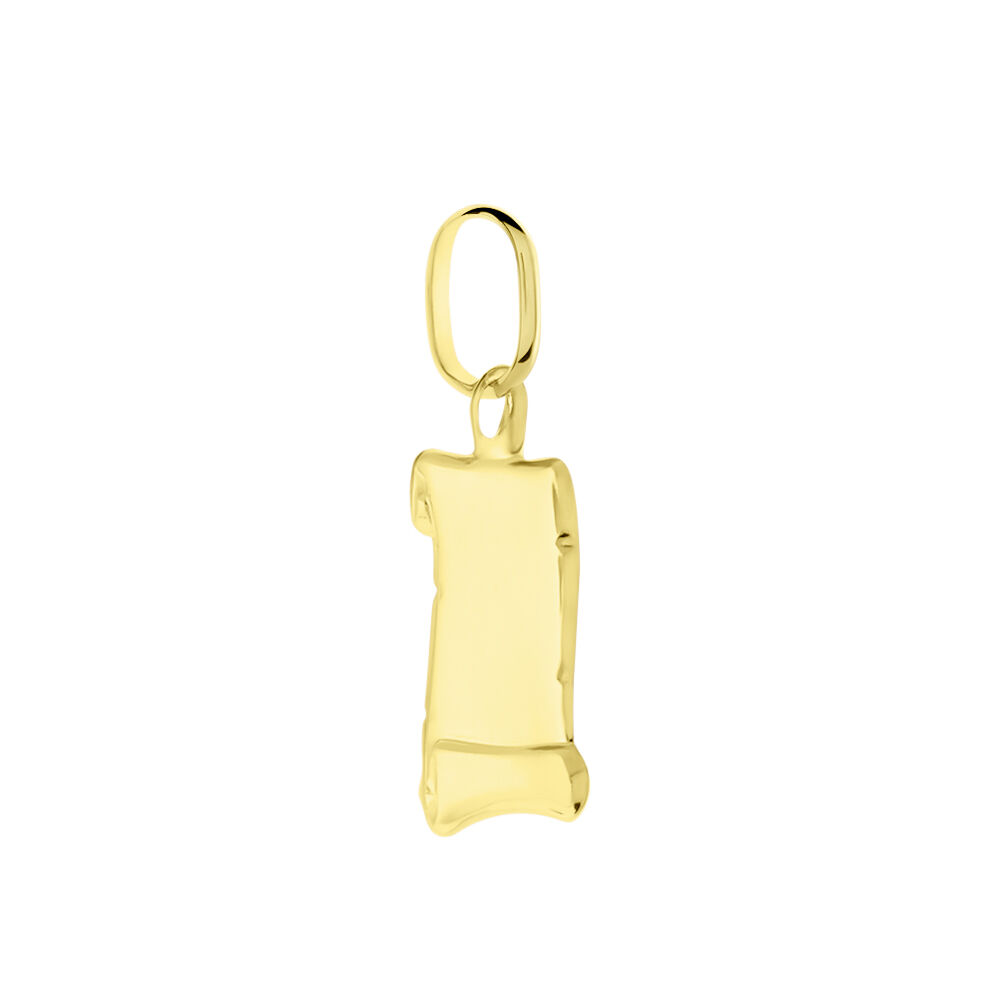 Pendentif Lamie Zodiaque Parchemin Or Jaune - Bijoux personnalisés Famille | Marc Orian