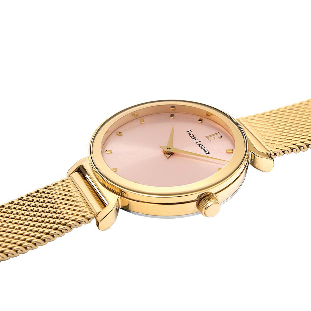 Montre Pierre Lannier Ligne Pure Rose - Montres classiques Femme | Marc Orian