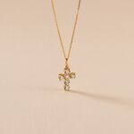 Pendentif Or Jaune Sebastian Oxyde De Zirconium - Pendentifs Femme | Marc Orian