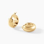 Cr&eacute;oles Telly Argent Dor&eacute; A L'Or 750/1000 - Cr&eacute;oles Femme | Marc Orian