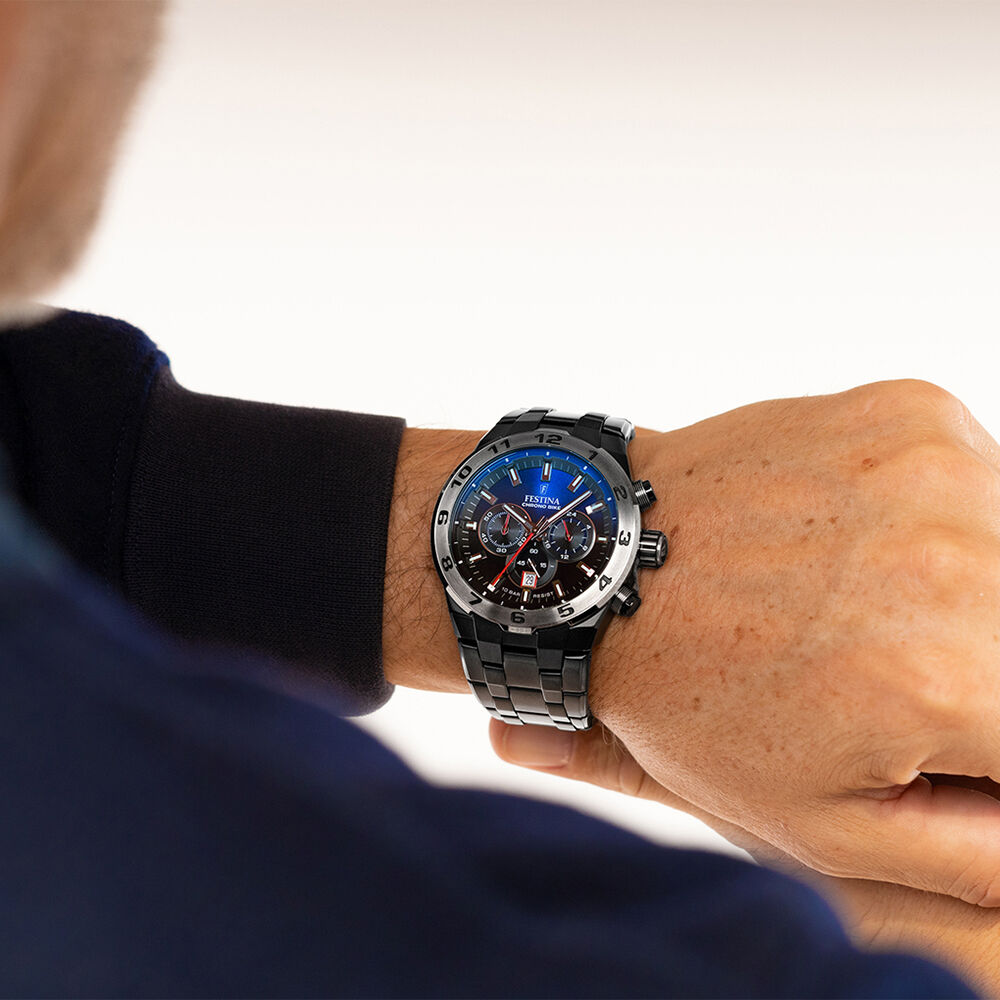 Montre Festina Chrono Bike Bleu - Fête des pères Homme | Marc Orian