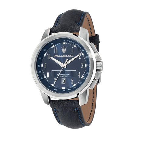 Montre Maserati Successo Bleu - Montres classiques Homme | Marc Orian