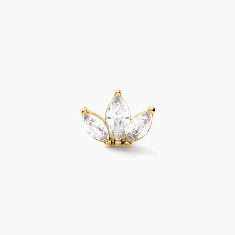 Piercing Gandie Acier Jaune Oxyde De Zirconium - Piercings Femme | Marc Orian