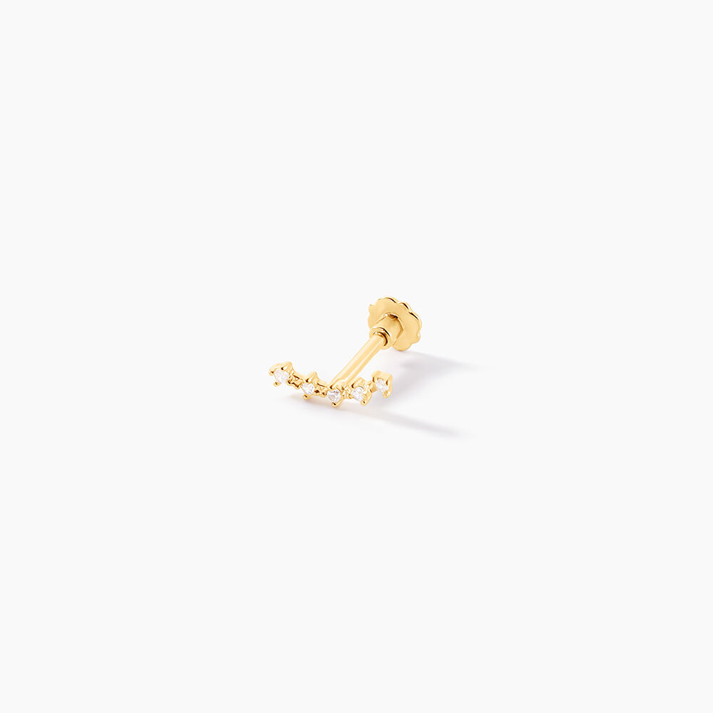 Piercing Mave Or Jaune Oxyde De Zirconium - Piercings Femme | Marc Orian