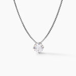 Collier Giulya Argent Blanc Oxyde De Zirconium - Colliers avec pierres Femme | Marc Orian