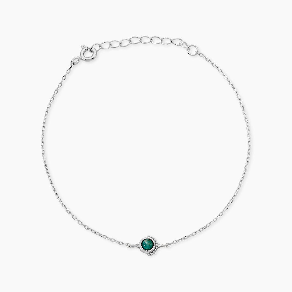 Bracelet Cyprien Argent Blanc Amazonite - Bracelets fantaisie Femme | Marc Orian