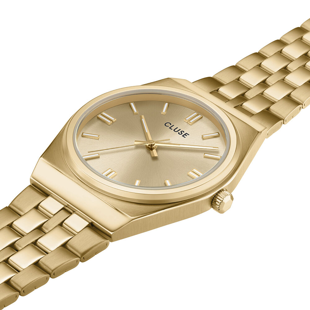 Montre Cluse Retro 70's Dor&eacute; - Montres &eacute;tanches Femme | Marc Orian