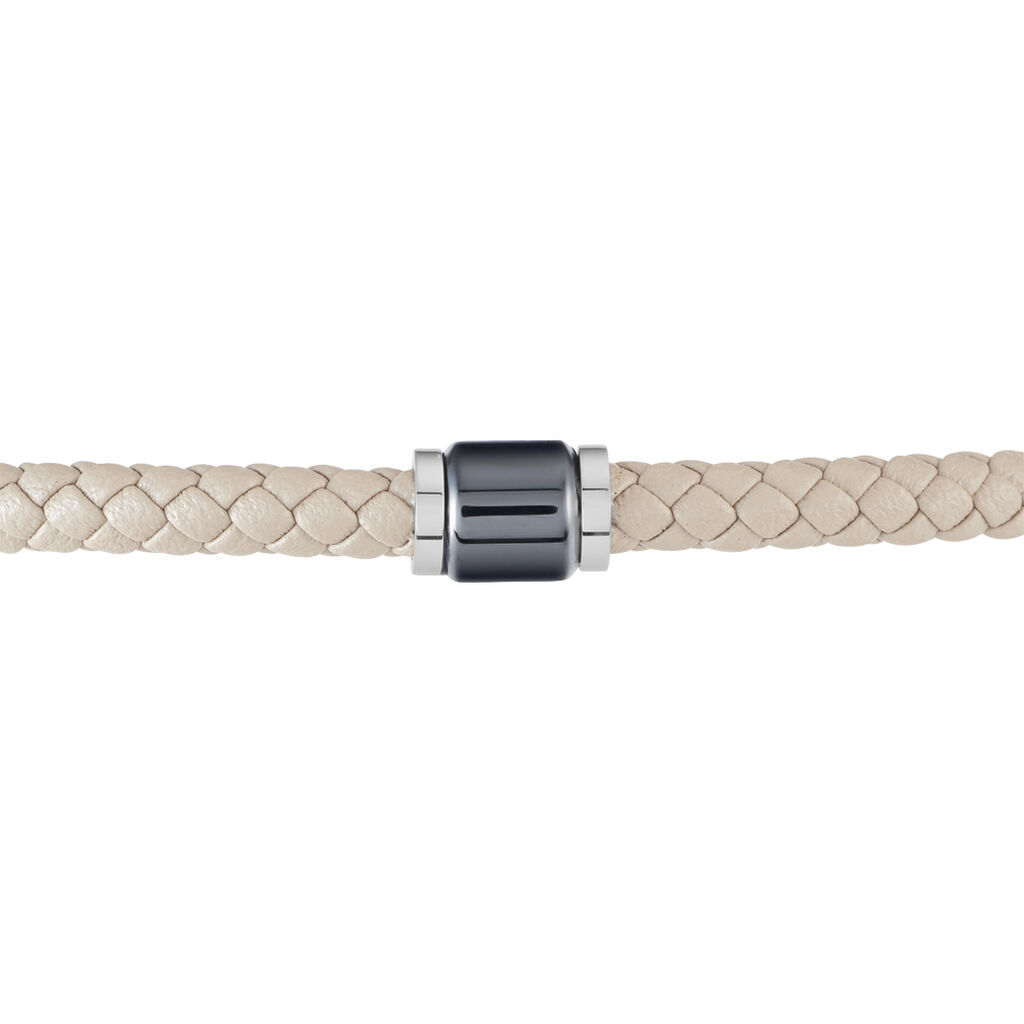Bracelet Phebus Him Canice Acier Blanc Céramique - Bracelets Homme | Marc Orian