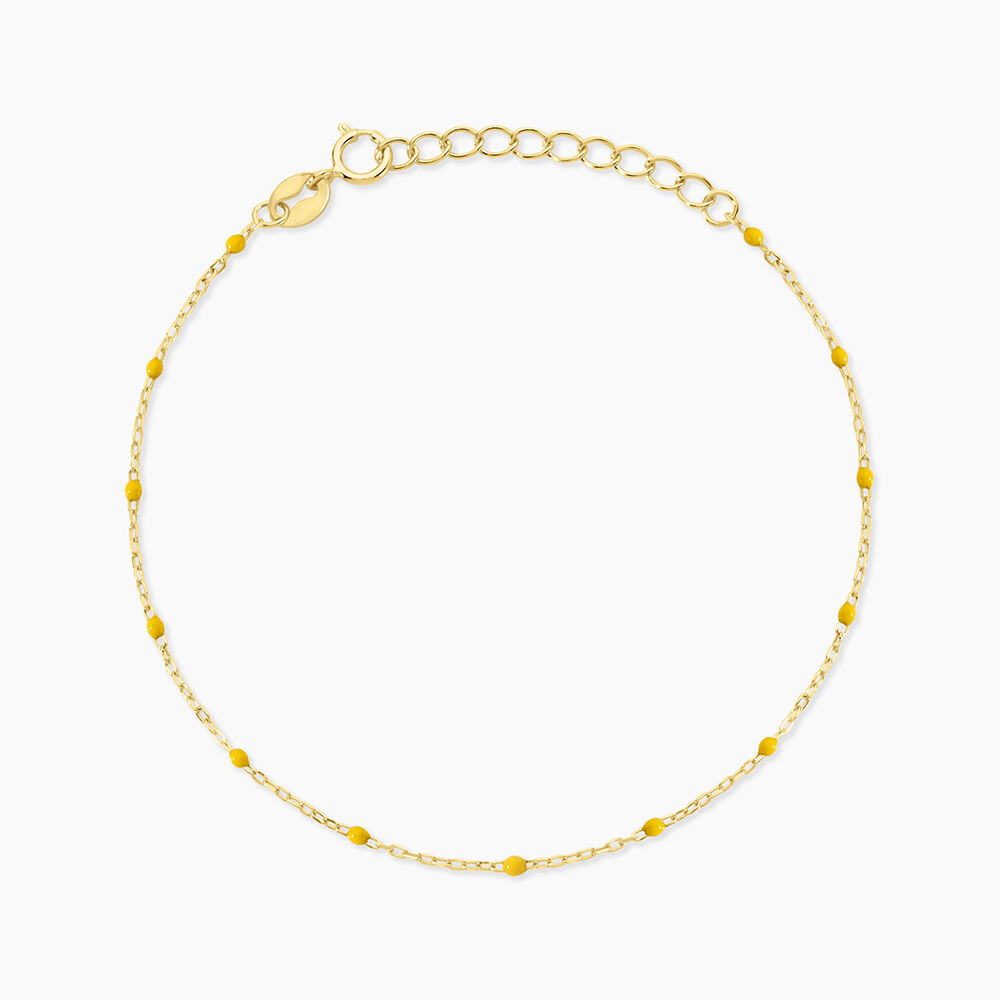 Bracelet Molly Argent Jaune - Bracelets fantaisie Femme | Marc Orian