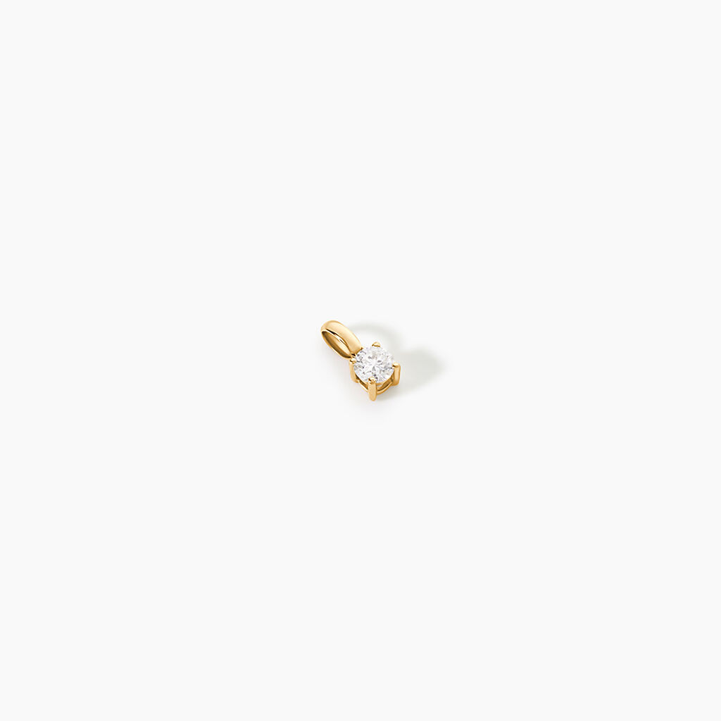 Pendentif Aphrodite Or Jaune Diamant - Parures de mariage Femme | Marc Orian
