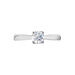 Bague Solitaire Vicoeuria Or Blanc Diamant Synthétique - Solitaires Femme | Marc Orian