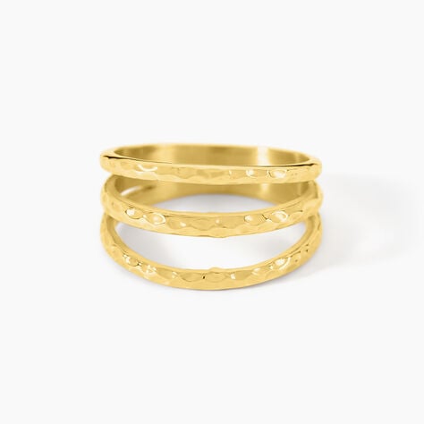 Bague Yuma Acier Jaune - Bijoux fantaisie Femme | Marc Orian