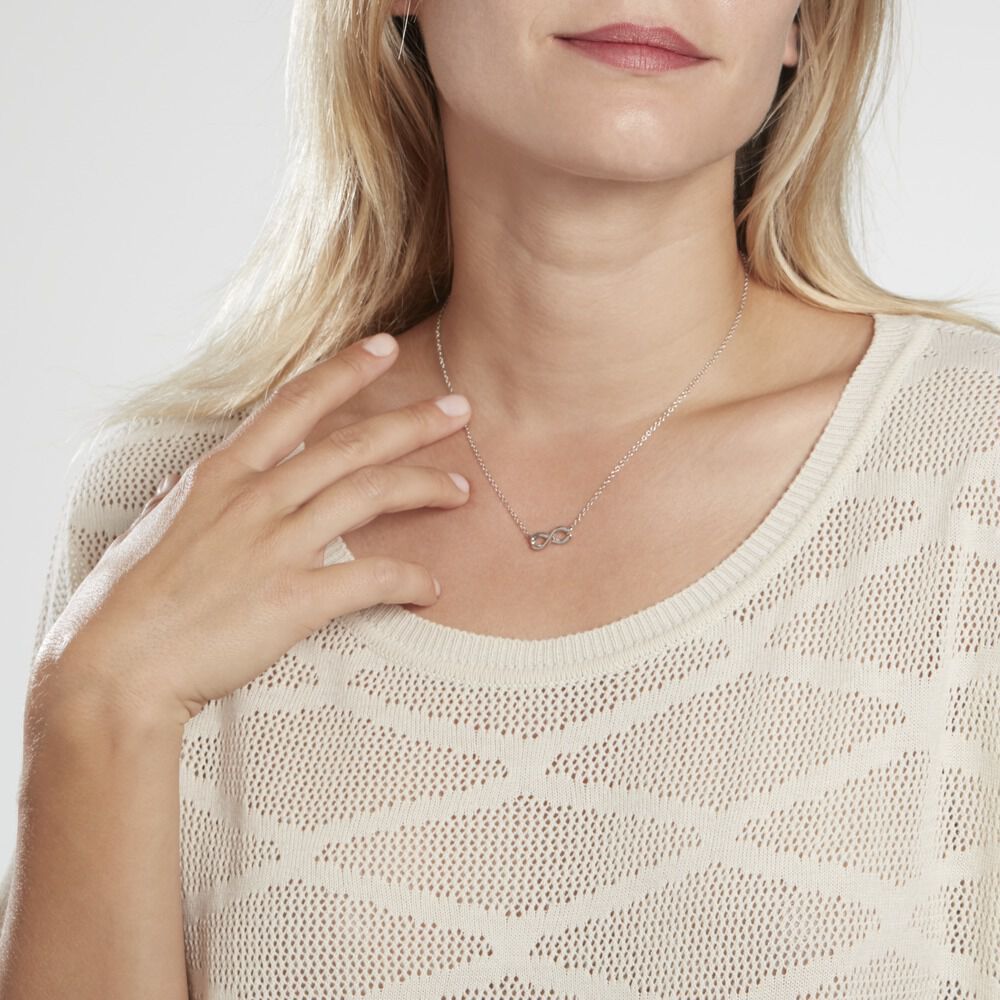 Collier Flavia Argent Blanc - Colliers Femme | Marc Orian