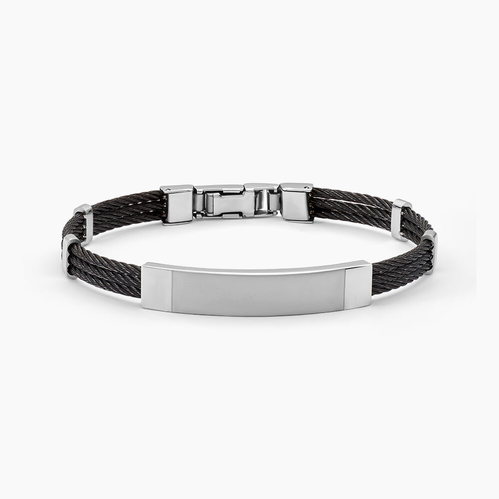 Bracelet Raphael Acier Blanc - Gourmettes Homme | Marc Orian