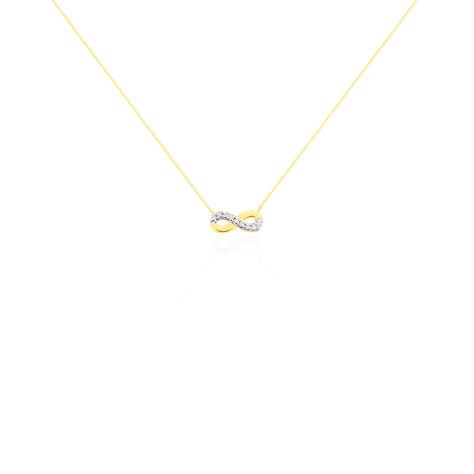Collier Chlothilde Or Jaune Diamant - Colliers avec pierres Femme | Marc Orian