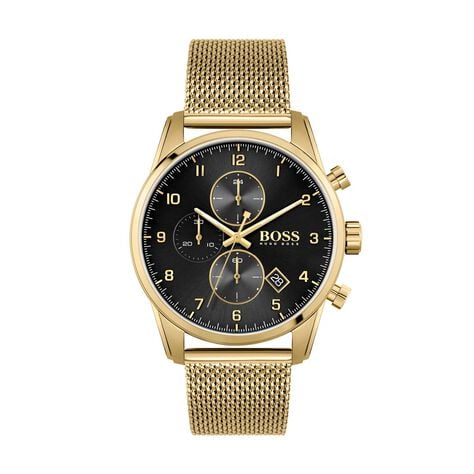 Montre Boss Skymaster Noir - Montres étanches Homme | Marc Orian
