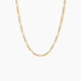 Chaîne Cameo Maille Alternee 1/3 Or Jaune - Chaines Femme | Marc Orian