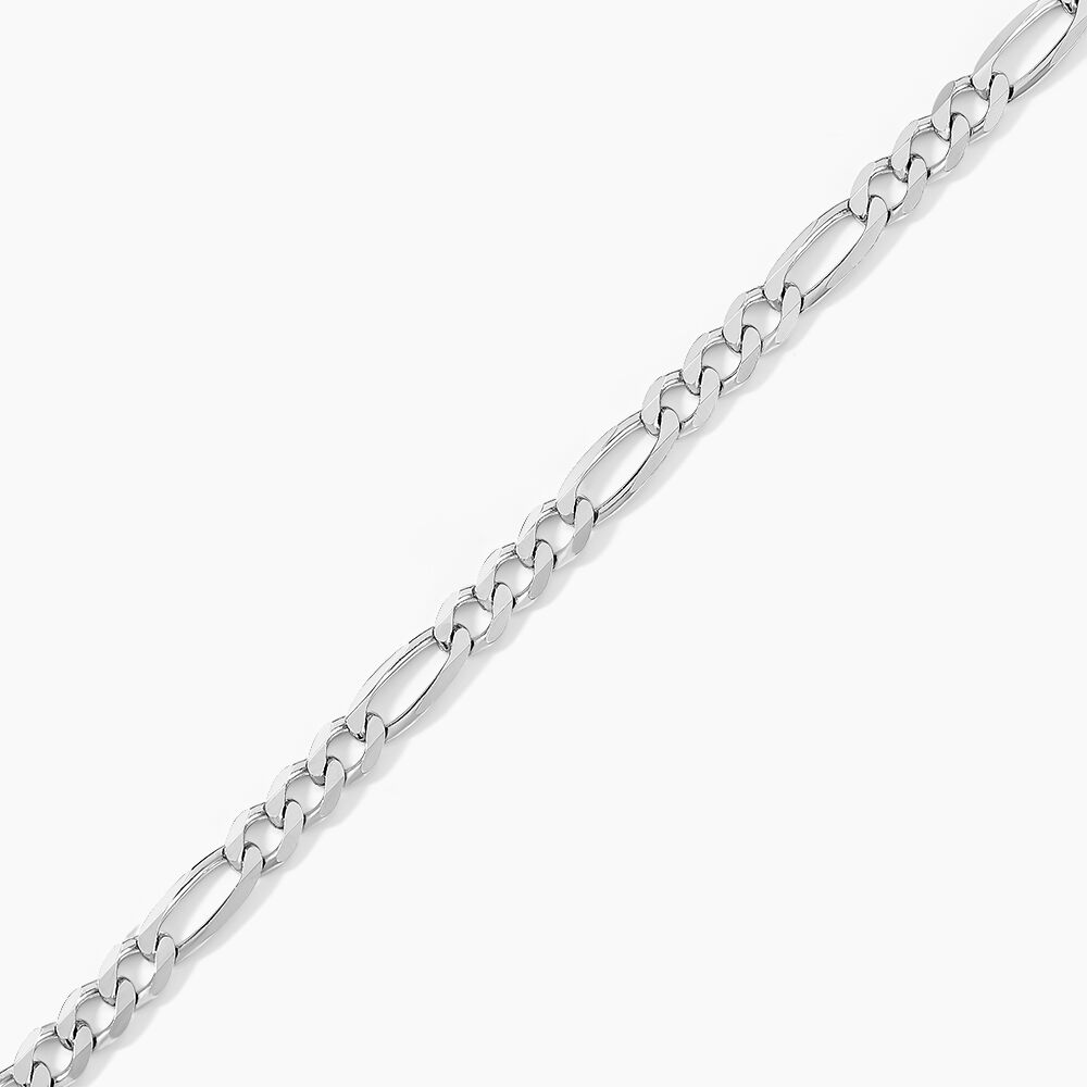 Bracelet Vivian Argent Blanc - Bracelets mailles Homme | Marc Orian