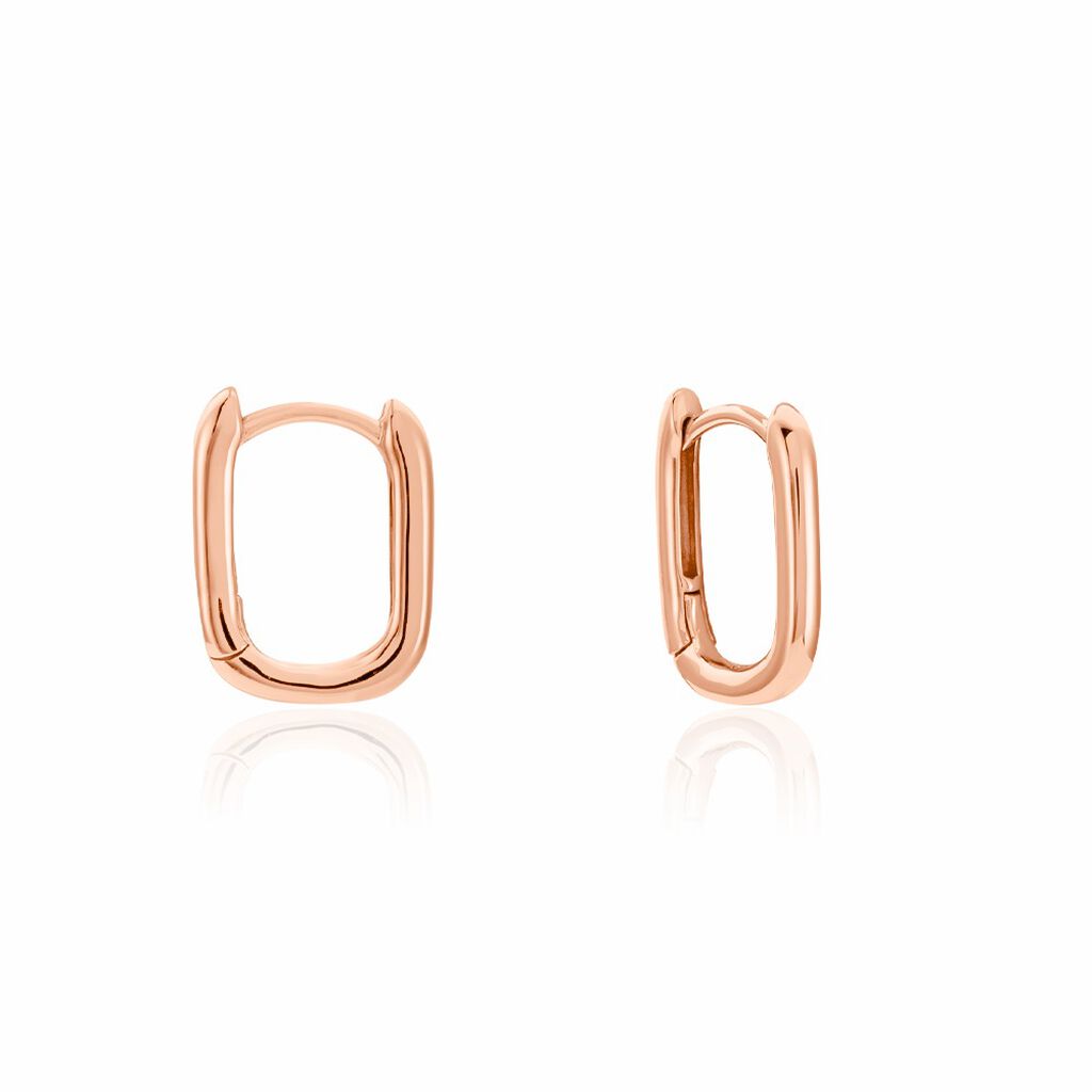 Créoles Carlyn Argent Rose - Créoles Femme | Marc Orian