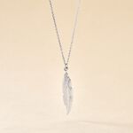 Collier Violka Argent Blanc - Colliers fantaisie Femme | Marc Orian