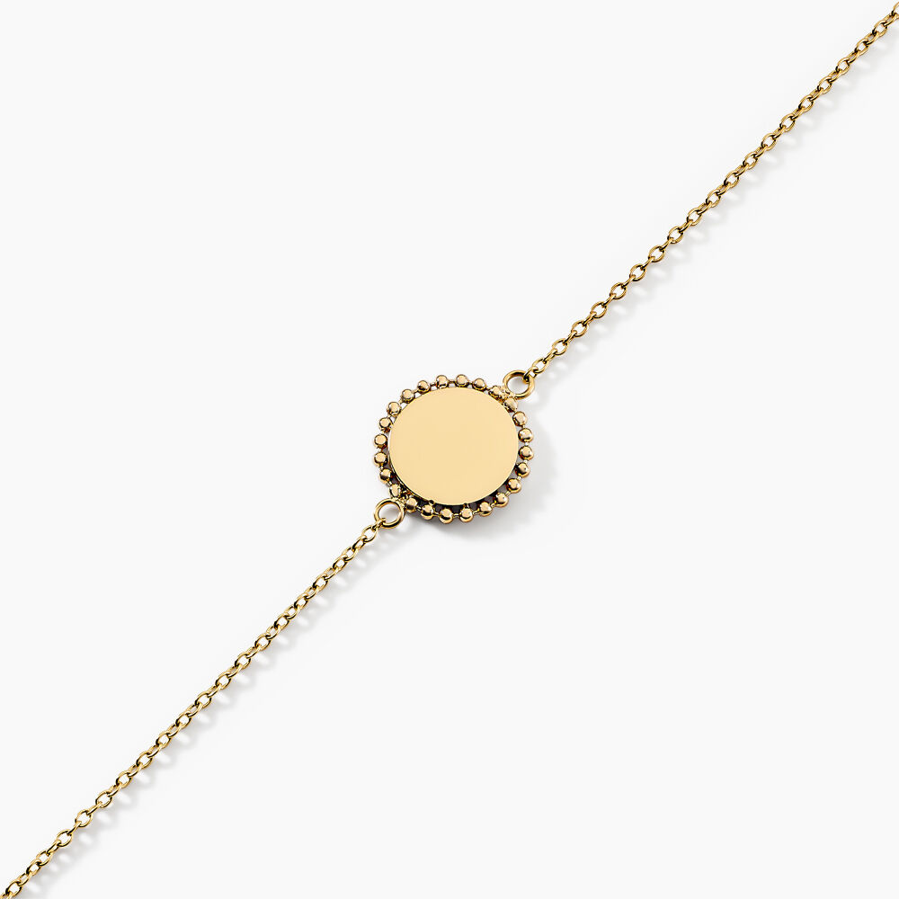 Bracelet Aurore Acier Jaune Forme - Bracelets cha&icirc;nes Femme | Marc Orian